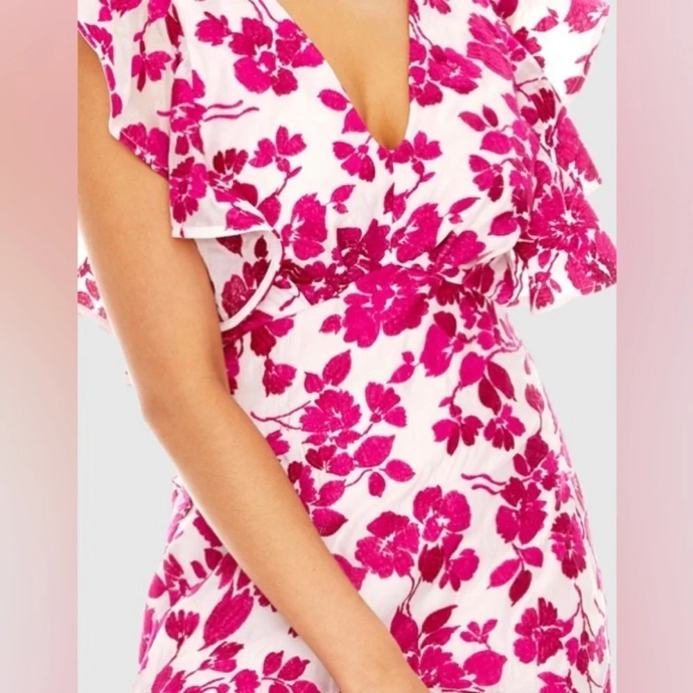 Le Maison Talulah Dress Women’s Small TALULAH Les Saison Mini Dress Pink Floral